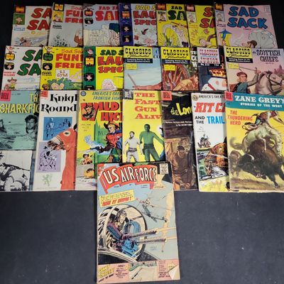 Sale Photo Thumbnail #209: I04628 | Collection of 21 Vintage Comic Books