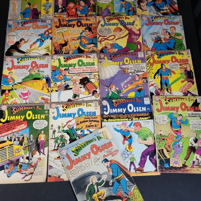 Sale Photo Thumbnail #133: I03917 | A Collection of 17 Vintage DC Superman's Pal Jimmy Olsen Silver and Bronze Age Comic Books