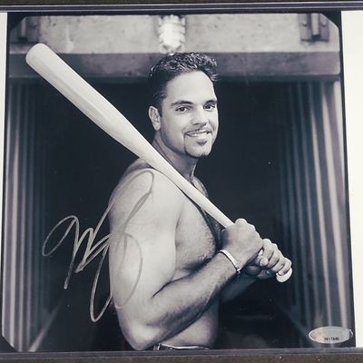 Sale Photo Thumbnail #693: I04435 | Mike Piazza Autographed Baseball Photograph