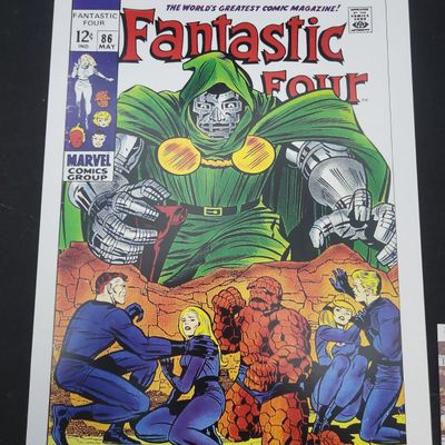 Sale Photo Thumbnail #260: I04106 | Signed Fantastic Four #86 Print