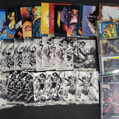 Sale Photo Thumbnail #451: I04240 | Assorted Comic Book Trading Cards