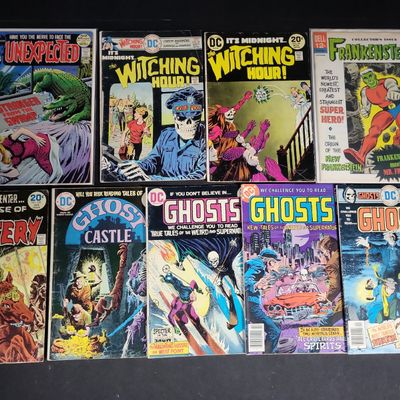 Sale Photo Thumbnail #313: I04504 | Nine Bronze Age Horror Comic Books