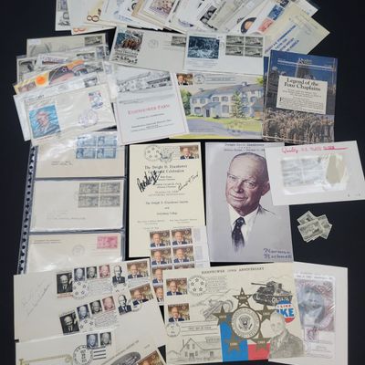 Sale Photo Thumbnail #62: I04876 | US Philatelic Eisenhower and Chaplains Collection