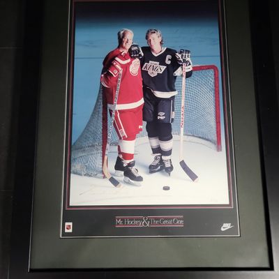 Sale Photo Thumbnail #649: I04175 | Autographed Nike 1990 Hockey Poster JSA