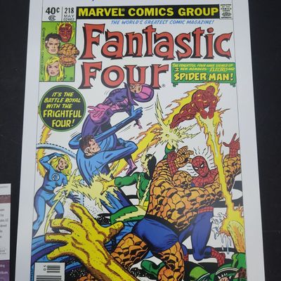 Sale Photo Thumbnail #261: I04107 | Joe Sinnott Signed Fantastic Four Print