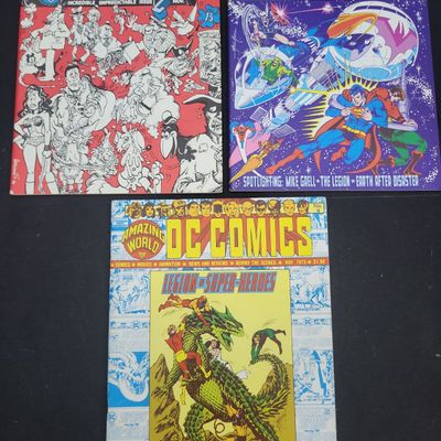 Sale Photo Thumbnail #230: I03962 | A Trio of DC Comics Fanzines