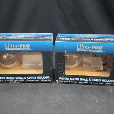 Sale Photo Thumbnail #30: I04470 | A Pair of Ultra-PRO Baseball Display Cases