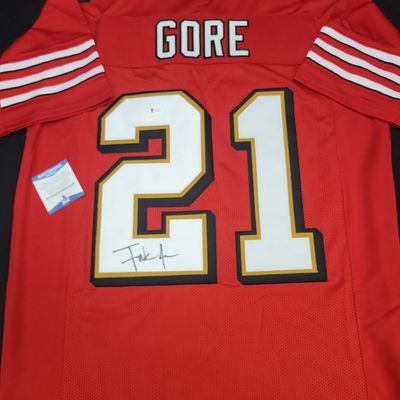 Sale Photo Thumbnail #689: I04326 | Signed Frank Gore 49ers Jersey Beckett