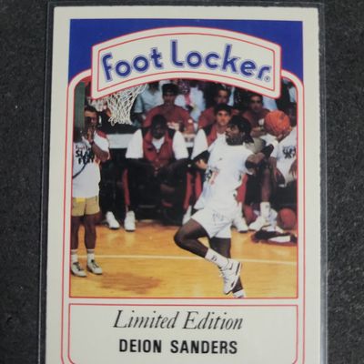 Sale Photo Thumbnail #633: I04277 | 1991 Deion Sanders Foot Locker Card