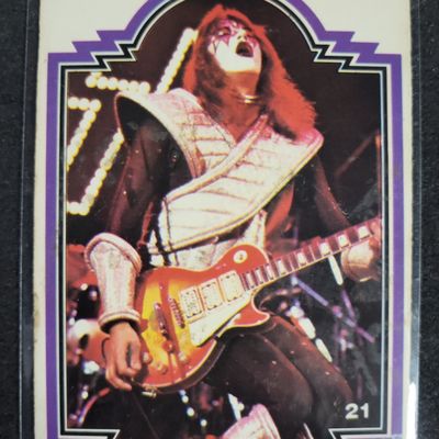 Sale Photo Thumbnail #461: I04285 | 1978 KISS Ace Frehley Trading Card #21