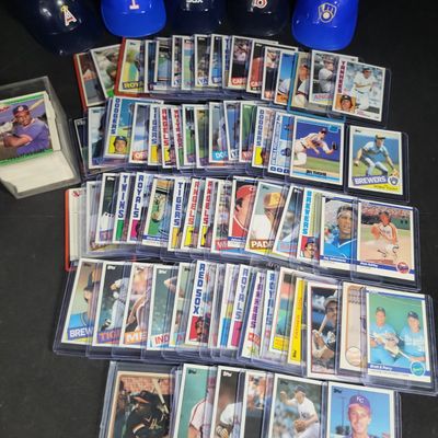 Sale Photo Thumbnail #533: I04232 | Baseball Card and Helmet Collection