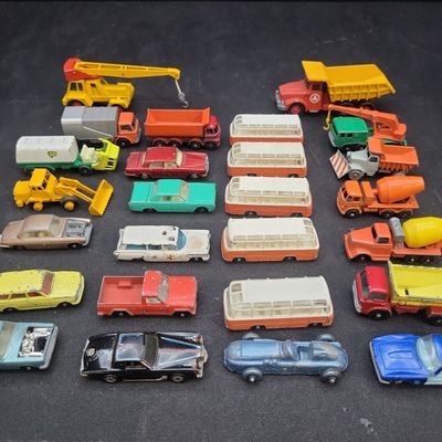 Sale Photo Thumbnail #829: I04313 | Assorted Vintage Die-Cast Toy Vehicles