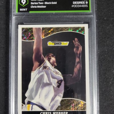 Sale Photo Thumbnail #579: I04235 | Graded 1993 Topps Chris Webber Card