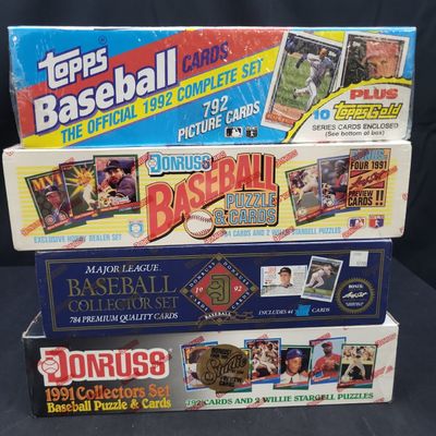 Sale Photo Thumbnail #542: I04103 | Collection of Sealed Baseball Card Sets