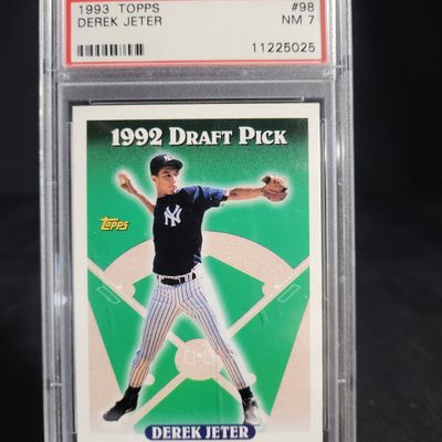 Sale Photo Thumbnail #577: I04124 | 1993 Topps Derek Jeter #98 PSA 7
