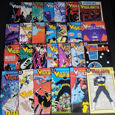 Sale Photo Thumbnail #326: I04065 | A Collection of DC Vigilante Comics