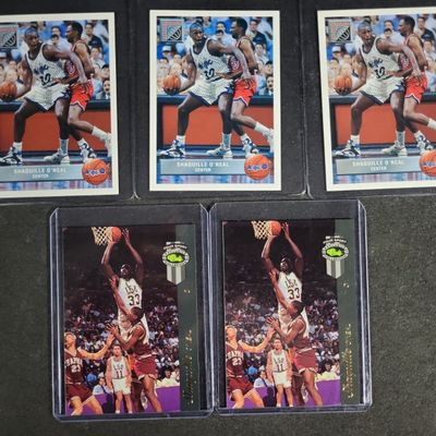 Sale Photo Thumbnail #598: I04643 | Shaquille O'Neal Early Career Trading Cards
