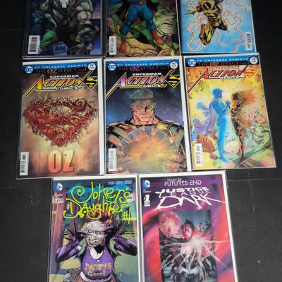 Sale Photo Thumbnail #303: I04518 | Eight DC Comics Lenticular Variant Covers