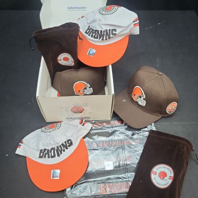 Sale Photo Thumbnail #784: I04711 | Cleveland Browns 75th Anniversary Season Ticket Member Gift Set