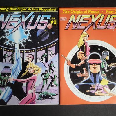 Sale Photo Thumbnail #345: I04036 | Two Capital Comics Nexus Magazines