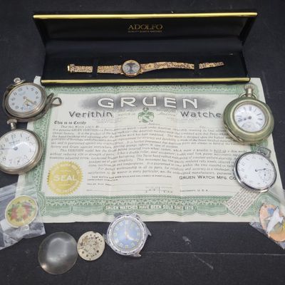 Sale Photo Thumbnail #934: I04261 | An Assortment of Vintage Timepieces