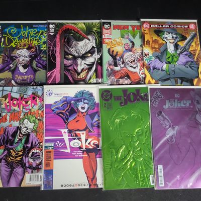 Sale Photo Thumbnail #292: I04589 | Eight Joker DC Comic Books