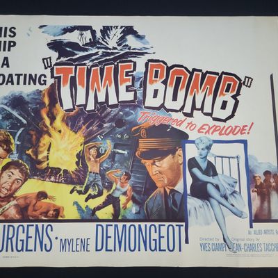 Sale Photo Thumbnail #123: I04824 | 1961 Time Bomb Original Movie Poster