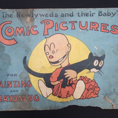 Sale Photo Thumbnail #372: I04830 | McManus. The Newlyweds Comic Painting Book. 1917.