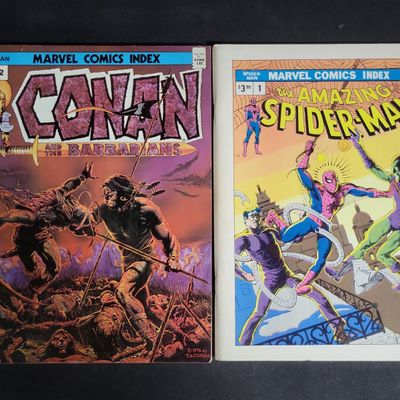 Sale Photo Thumbnail #397: I04033 | Two Marvel Comics Index Publications