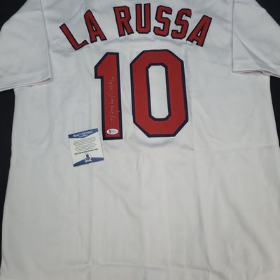 Sale Photo Thumbnail #740: I04699 | Signed Tony La Russa Jersey Beckett