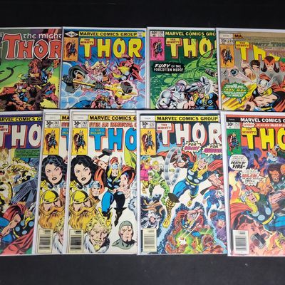Sale Photo Thumbnail #258: I04769 | A Group of Marvel Thor Comics