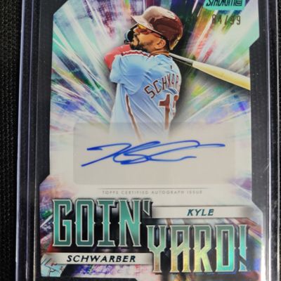Sale Photo Thumbnail #541: I04858 | 2025 Topps Kyle Schwarber Autograph Card
