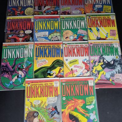 Sale Photo Thumbnail #149: I04550 | Fourteen ACG Adventures Into The Unknown Comics