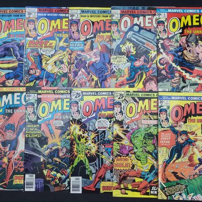 Sale Photo Thumbnail #233: I04005 | Omega the Unknown Marvel Comic Books