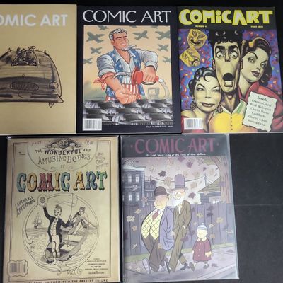 Sale Photo Thumbnail #344: I04054 | A Collection of Comic Art Magazines