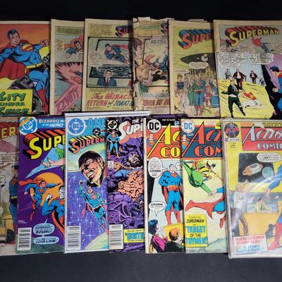 Sale Photo Thumbnail #307: I04529 | Thirteen Superman and Action Comics Collection