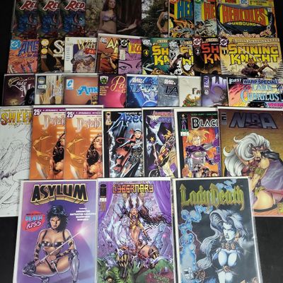 Sale Photo Thumbnail #155: I04546 | Assortment of Bad Girl Fantasy Comics