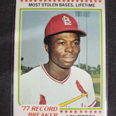 Sale Photo Thumbnail #643: I04266 | 1978 Topps Lou Brock Card