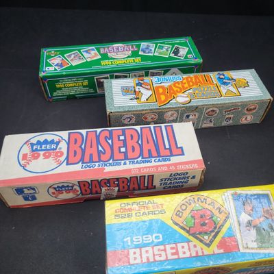 Sale Photo Thumbnail #559: I04102 | Group of 1990 Baseball Card Sets