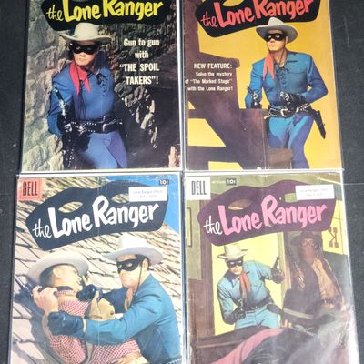 Sale Photo Thumbnail #411: I04787 | Dell Lone Ranger Comic Set