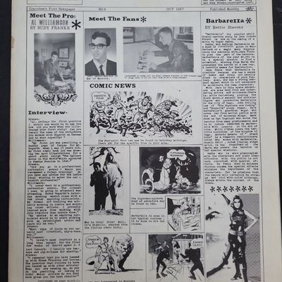 Sale Photo Thumbnail #416: I03963 | Voice of Comicdom No. 9 Newspaper