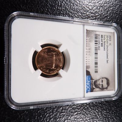 2023 NGC MS67RD EARLY RELEASES LINCOLN SHIELD CENT