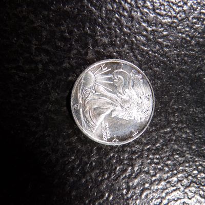 1/10TH OUNCE .999 FINE SILVER WALKING LIBERTY DESIGN SILVER