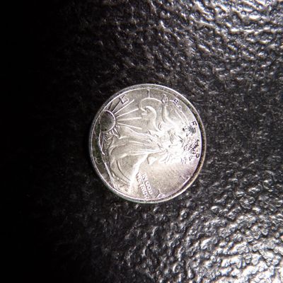1/10TH OUNCE .999 FINE SILVER WALKING LIBERTY DESIGN SILVER