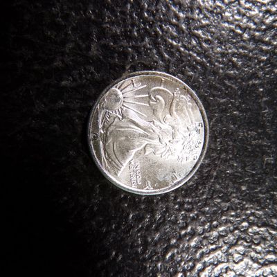 1/10TH OUNCE .999 FINE SILVER WALKING LIBERTY DESIGN SILVER