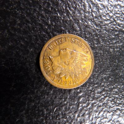1901 HIGH GRADE INDIAN HEAD CENT