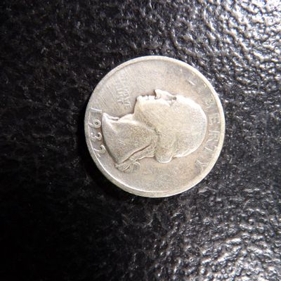 1932-D KEY DATE WASHINGTON SILVER QUARTER