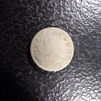 1888 LIBERTY HEAD V NICKEL