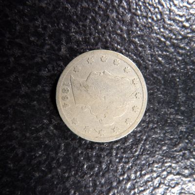 1894 LIBERTY HEAD V NICKEL