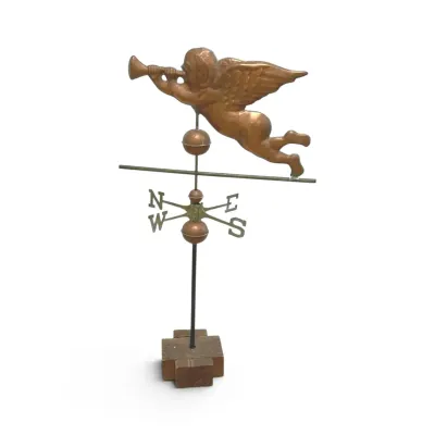 Copper & Brass Cherub Weathervane 